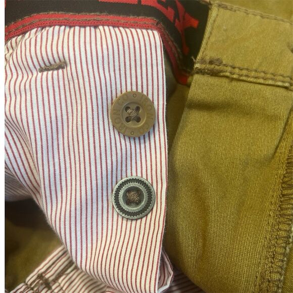 Iron Flex Men's 40 Cargo Shorts Desert Camel Stretch Utility Pockets - Picture 10 of 10